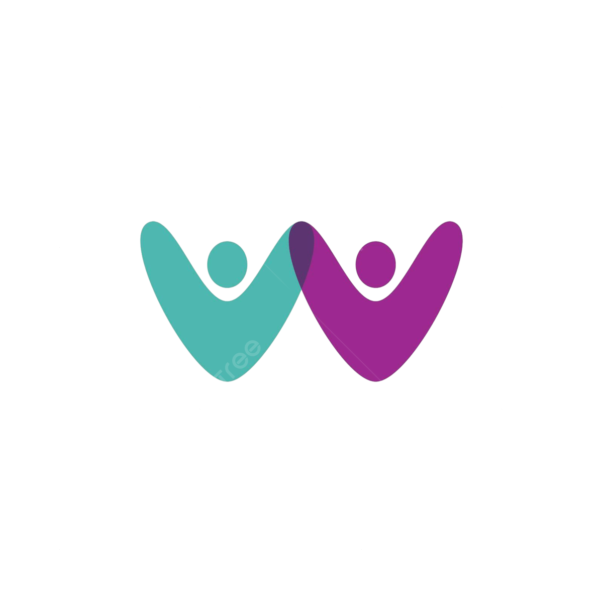 Munitynetwork and social icon love human friendship union vector love human friendship union png and vector with transparent background for free download