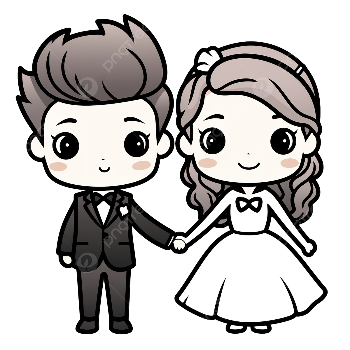 Dessin de mariage amour animã griffonnage kawaii anime coloriage mignon illustration clipart personnage chibi manga bandes dessinães png dessin de voiture dessin animã dessin kawaii image png pour le tãlãchargement libre