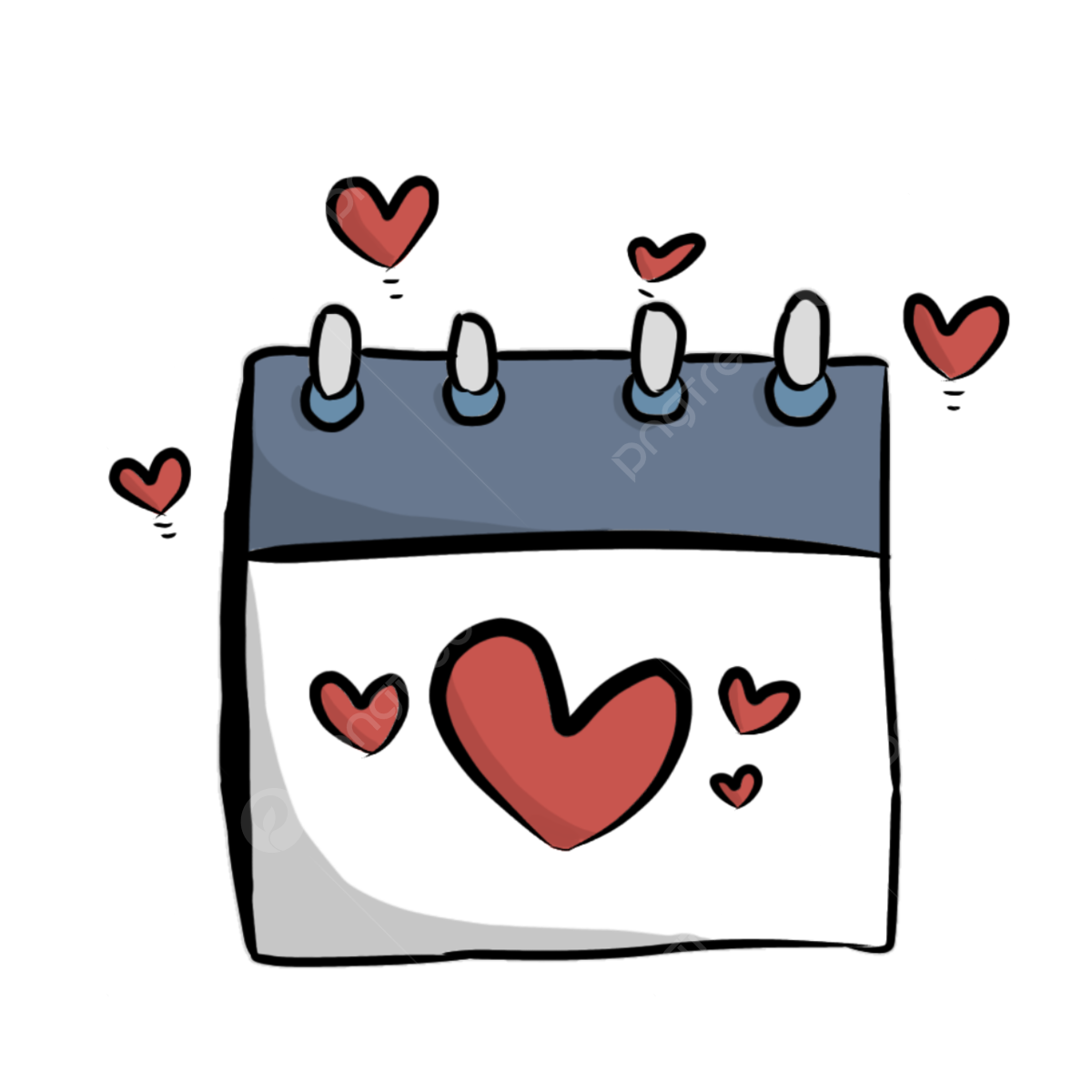 Love calendar wedding calendar cartoon calendar png transparent clipart image and psd file for free download