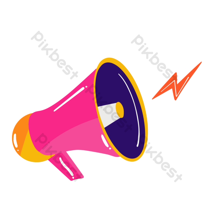Cartoon drawing pink speaker amplifier png images eps free download