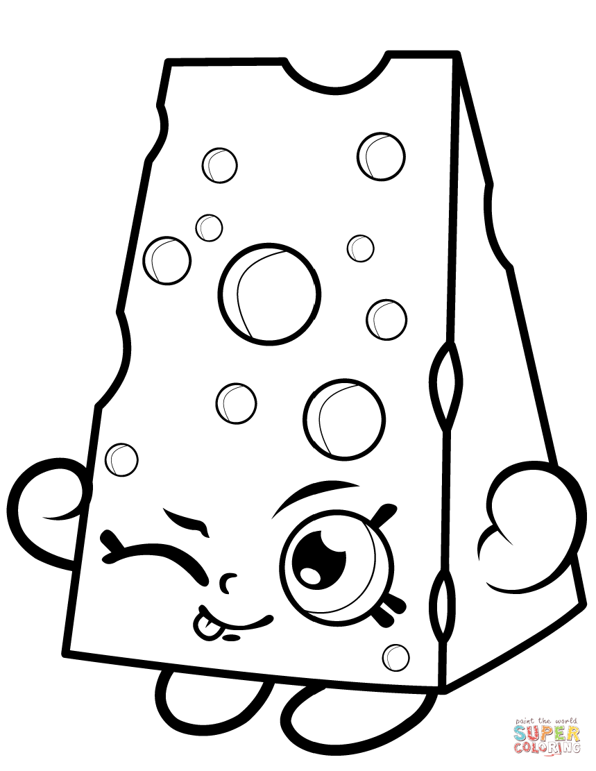 Chee zee shopkin coloring page free printable coloring pages shopkin coloring pages cute coloring pages shopkins colouring pages