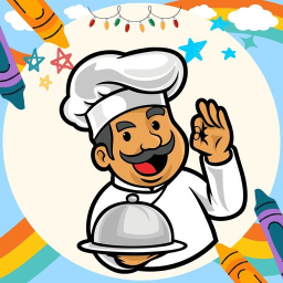 Tãlãcharger coloring book chef offline sur android apk gratuit derniãre version