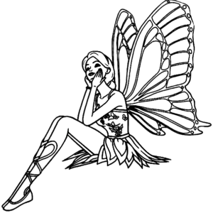 Barbie coloring pages printable for free download