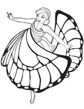 Barbie coloring pages for girls