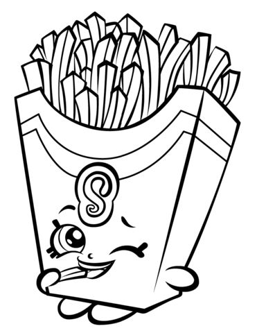 Fiona fries shopkin coloring page free printable coloring pages