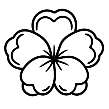 Black clover coloring page png transparent images free download vector files