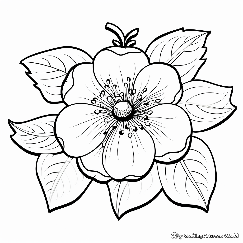 Strawberry coloring pages