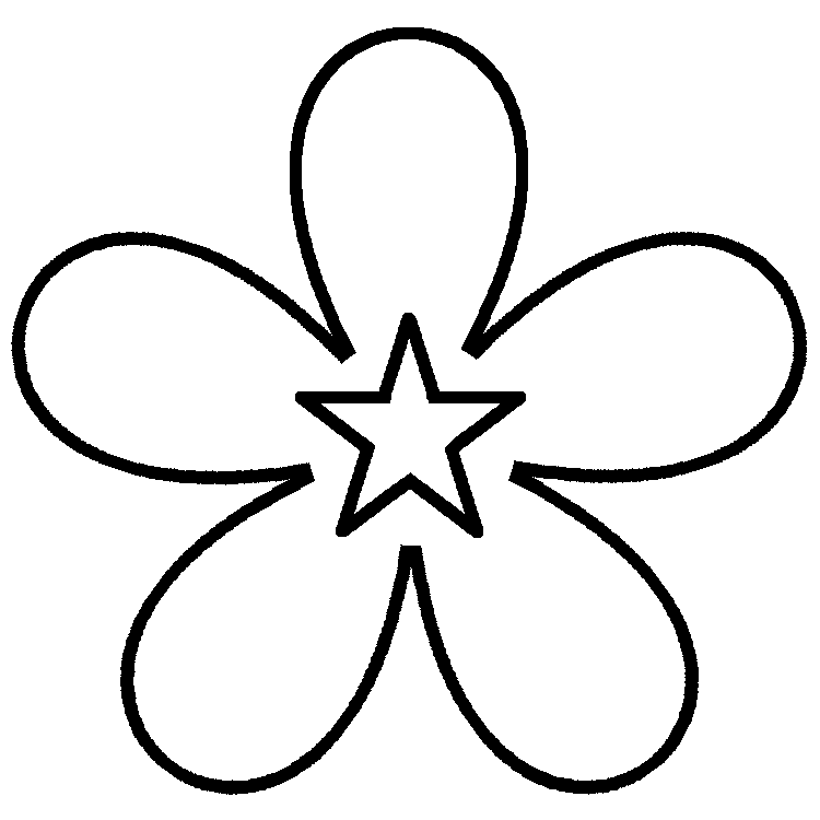 Free printable cherry blossom template