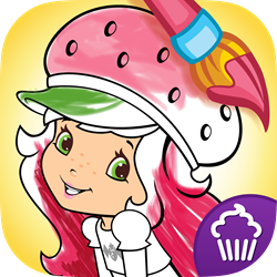 Cupcake digital introduces a berry sweet way to color play with strawberry shortcake and her friends from berry bitty city