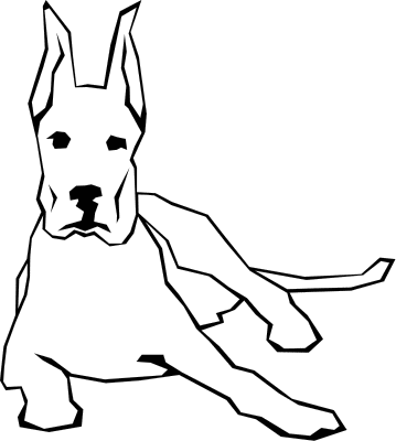 Free dog clipart pages of public domain clip art
