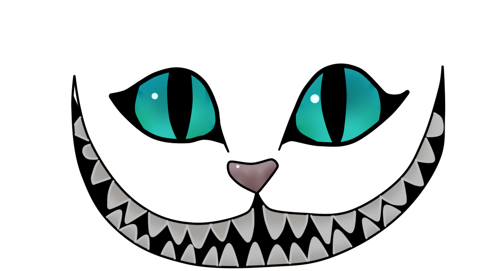 Free cheshire cat smile silhouette download free cheshire cat smile silhouette png images free cliparts on clipart library