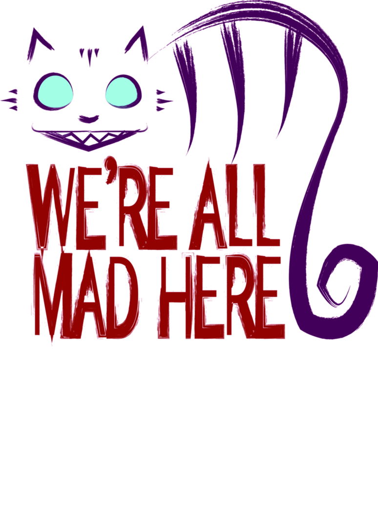 Were all mad here by jlechuga on deviantart were all mad here adult coloring book pages coloring book pages