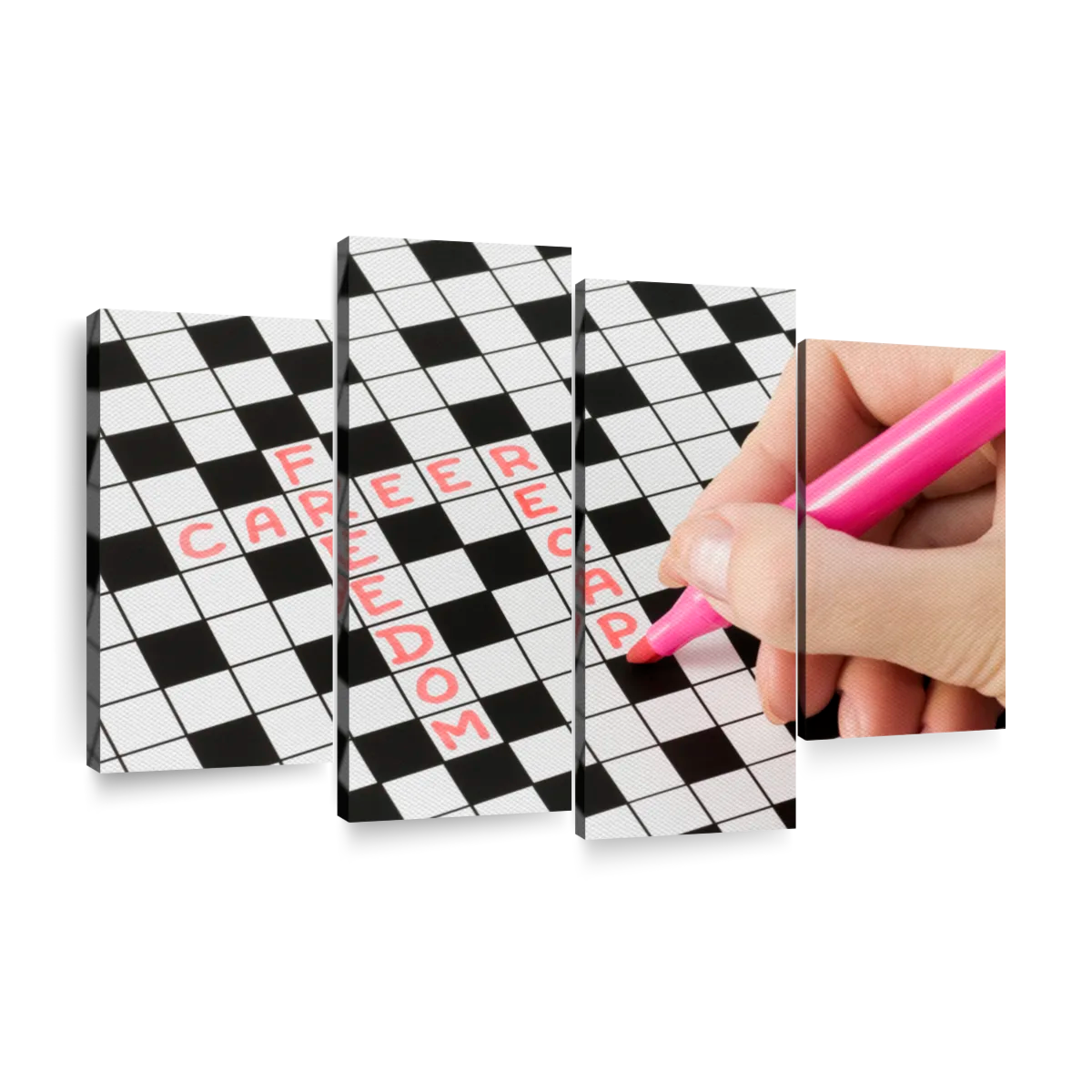 Crossword answers art canvas prints frames posters