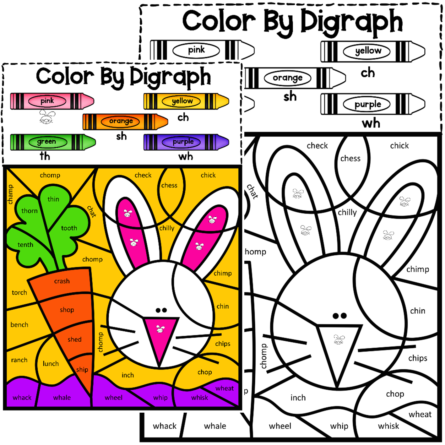 Easter phonic activities â teacha