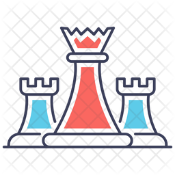 Chess piece icons