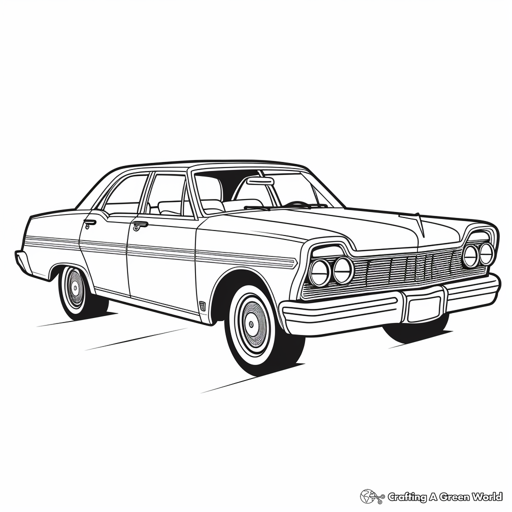 Police car coloring pages