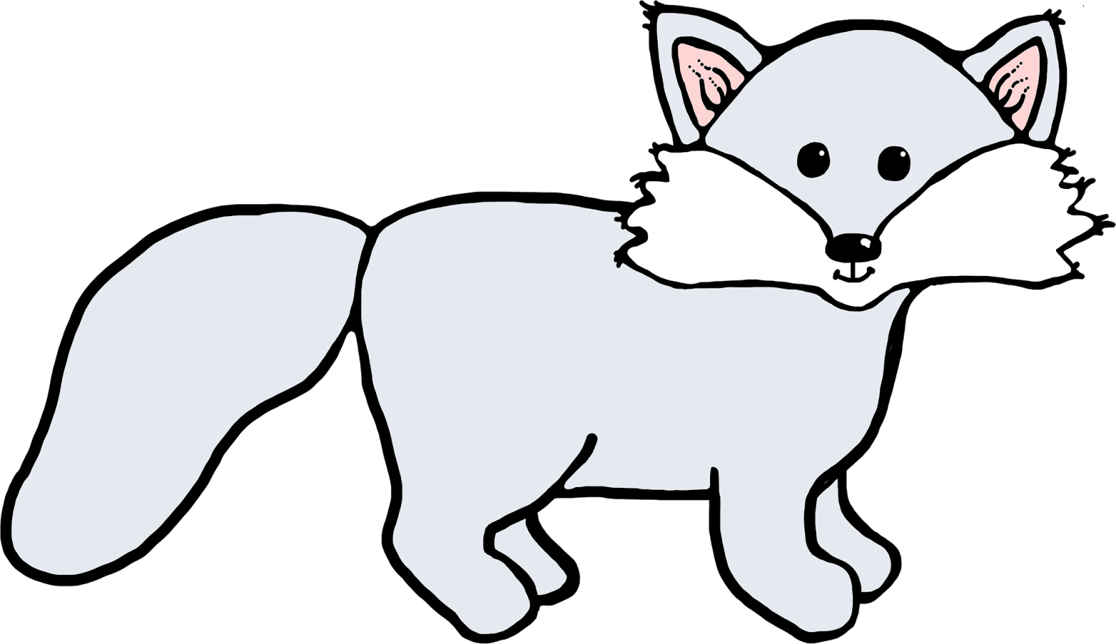 Arctic animal clip art
