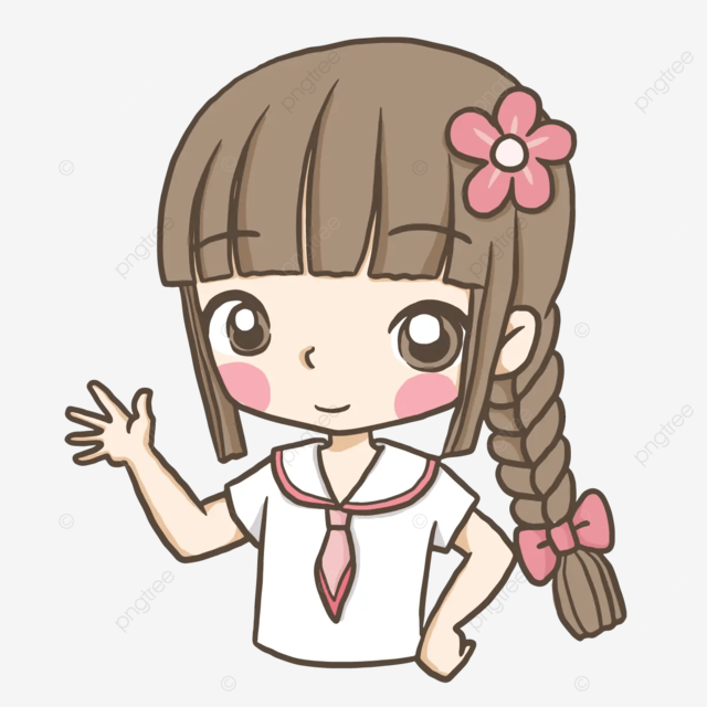 Cartoon doodle schoolgirl kawaii anime coloring page cute illustration drawing clip art character chibi manga ic vector car drawing anime drawing cartoon drawing png and vector with transparent background for free download