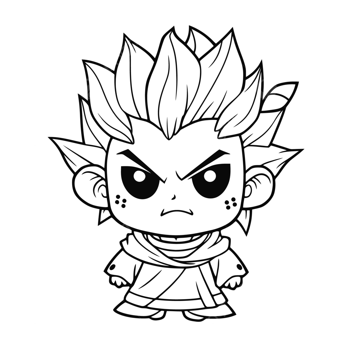 Dragon ball coloring page for toddlers outline sketch drawing vector dragon drawing wing drawing ring drawing png and vector with transparent background for free download