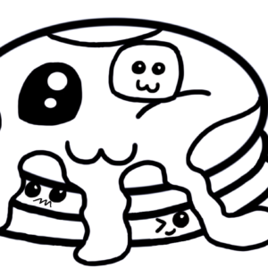 Cute food coloring pages printable for free download