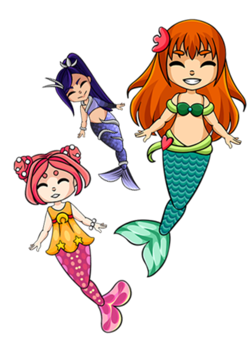 Mermaid castle for switch