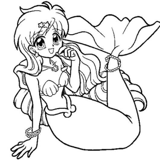 Hanon hosho in mermaid melody coloring sheet for girls boyama kitabä yetiåkin boyama sayfalarä ãcretsiz boyama kitaplarä