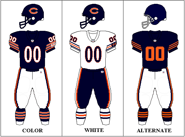 Chicago bears american football database