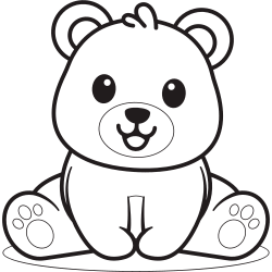 Teddy bear coloring pages