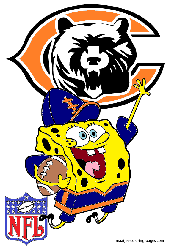 Spongebob chicago bears by bubbaking on