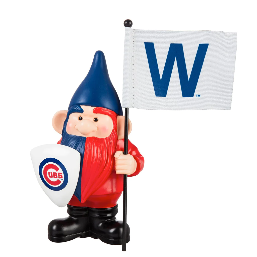 Chicago cubs flag gnome â jrs sports