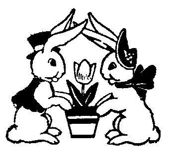 Free easter coloring pages clipart