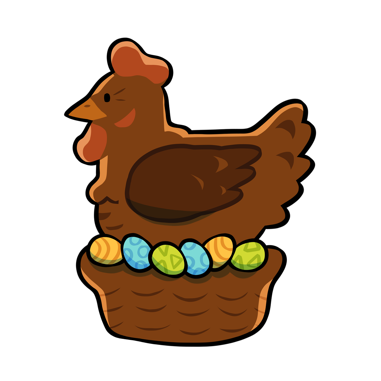 Download chicken easter chocolate royalty