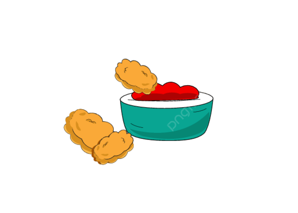 Chicken nugget vector art png images free download on