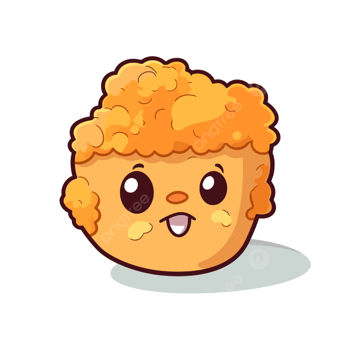 Number fried chicken nuggets vector art png images free download on