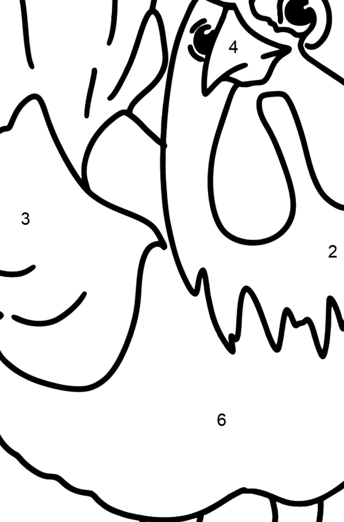Rooster coloring page â online or printable for free