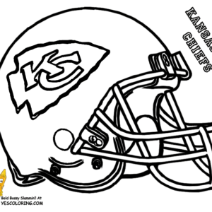 Kansas city chiefs coloring pages printable for free download