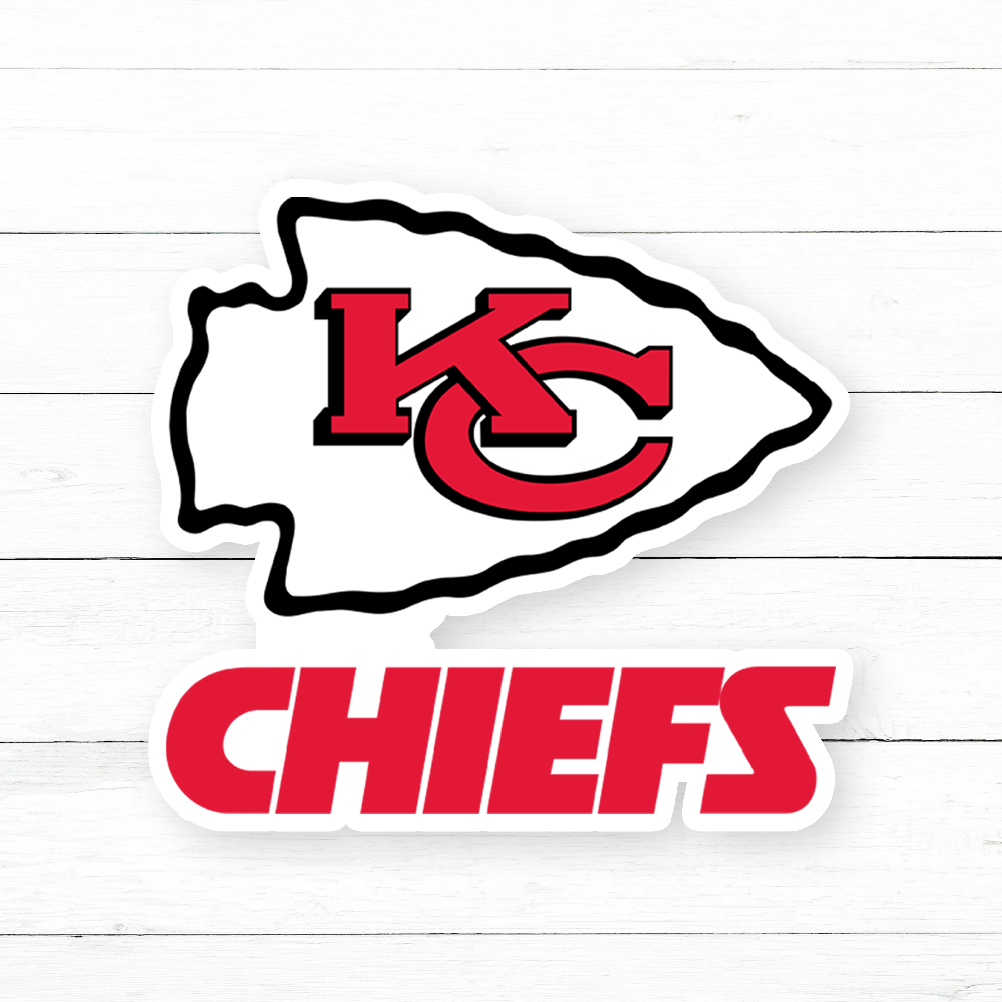 Kansas city chiefs stickers choose your design â