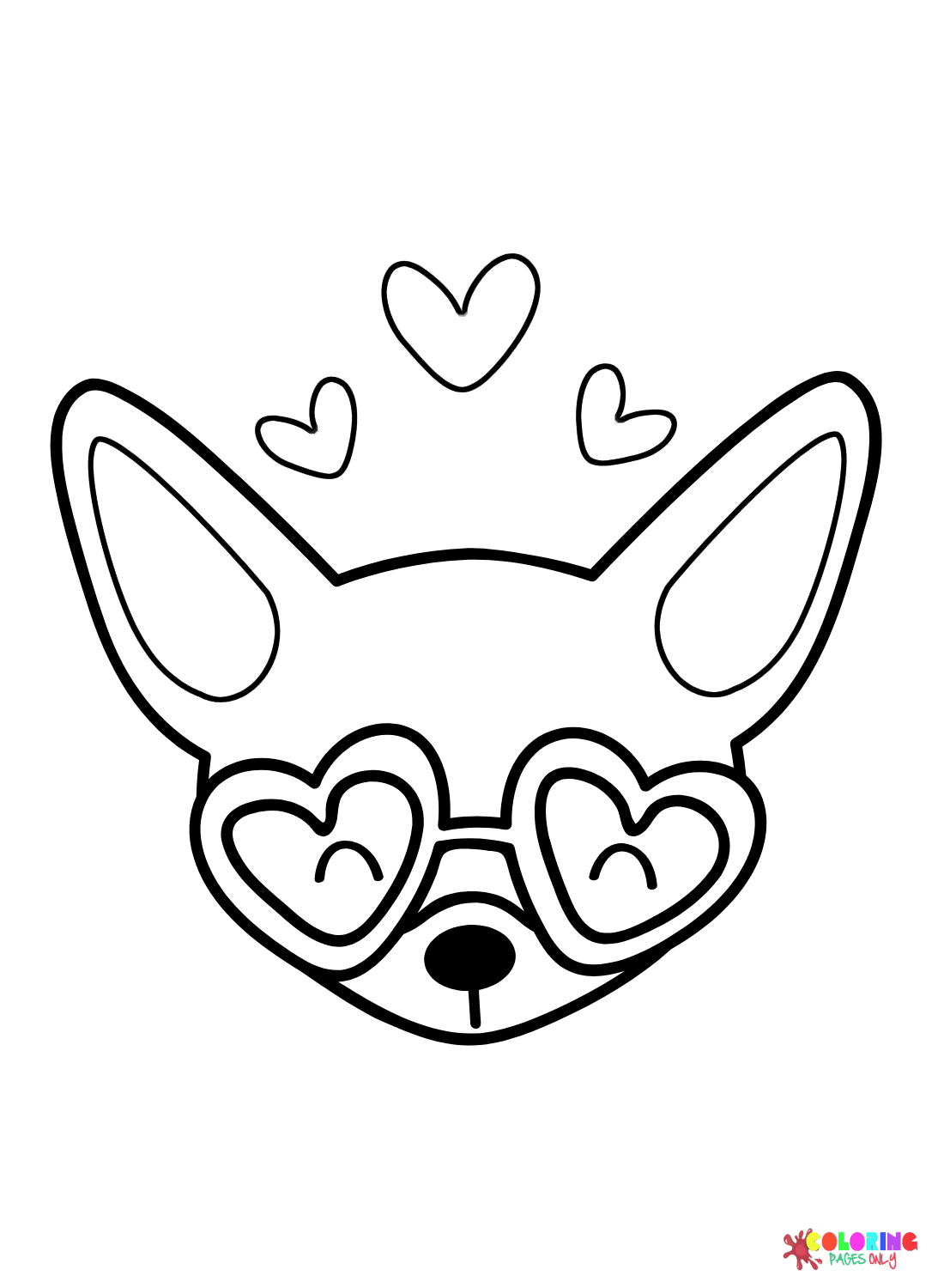 Chihuahua coloring pages printable for free download
