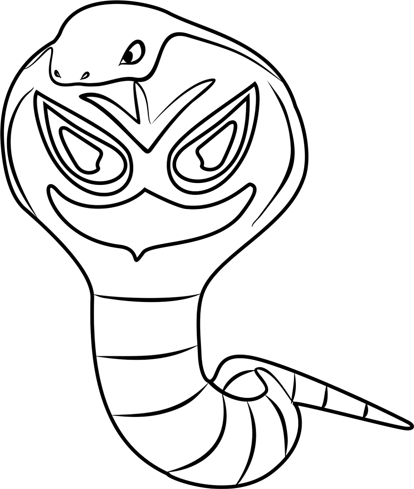 Free awesome creative pokemon arbok coloring pages for grown ups pokemon coloring pages pokemon coloring arbok pokemon