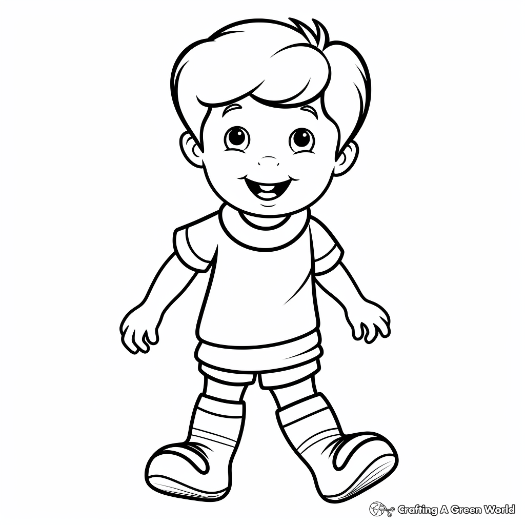 Stocking coloring pages