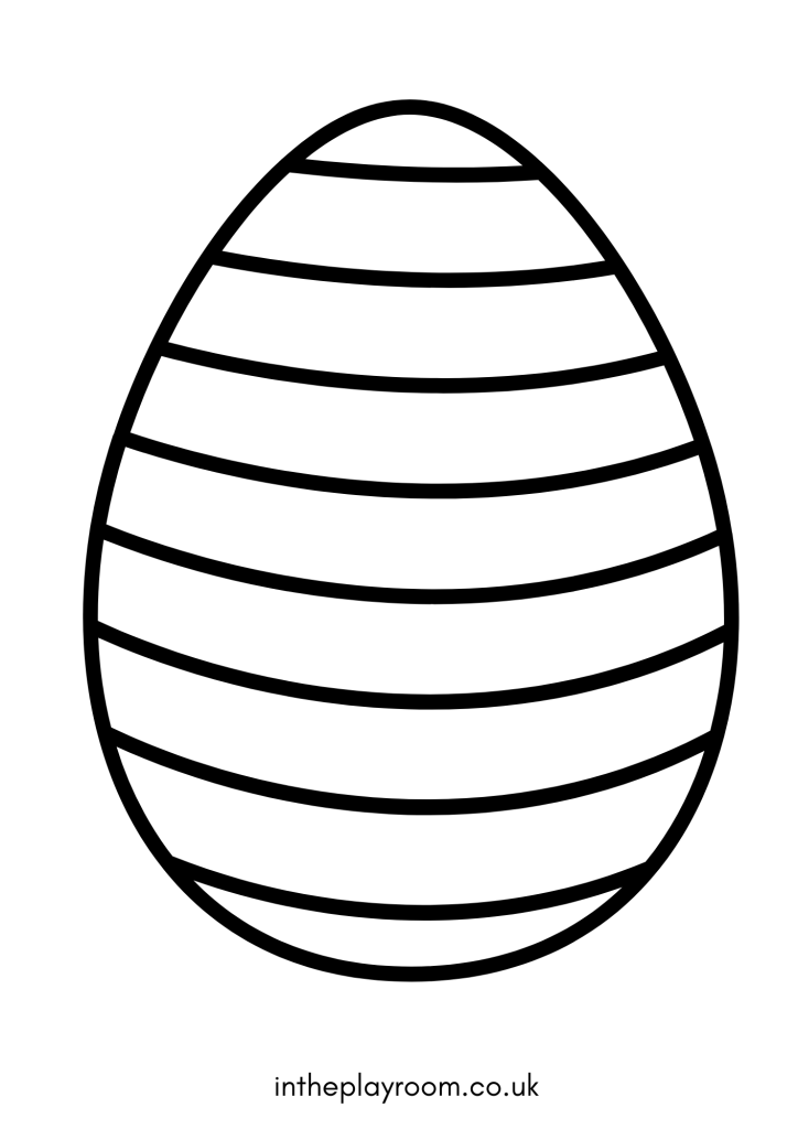 Easter egg loring pages for kids