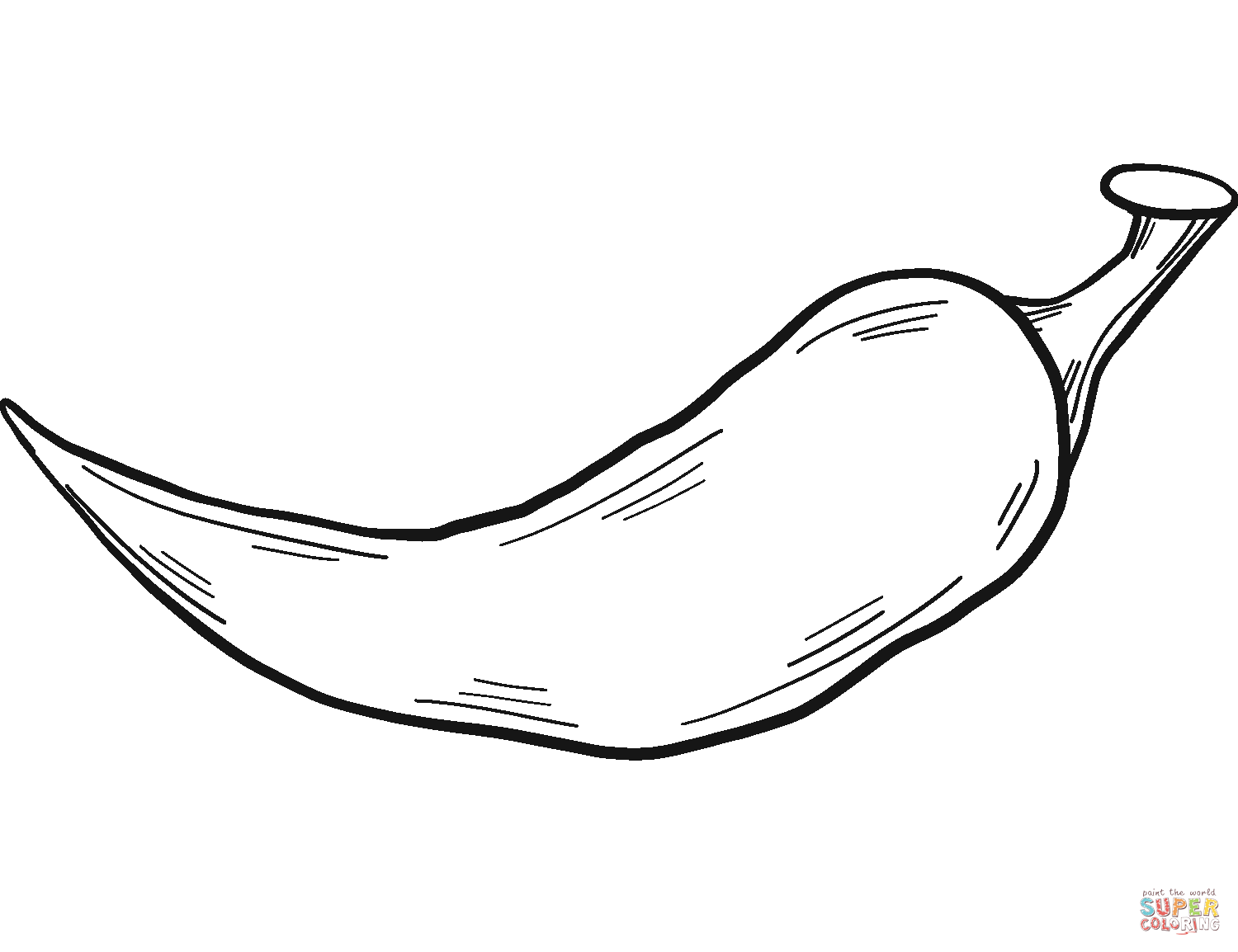 Chilli coloring page free printable coloring pages
