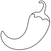 Pepper coloring pages free coloring pages