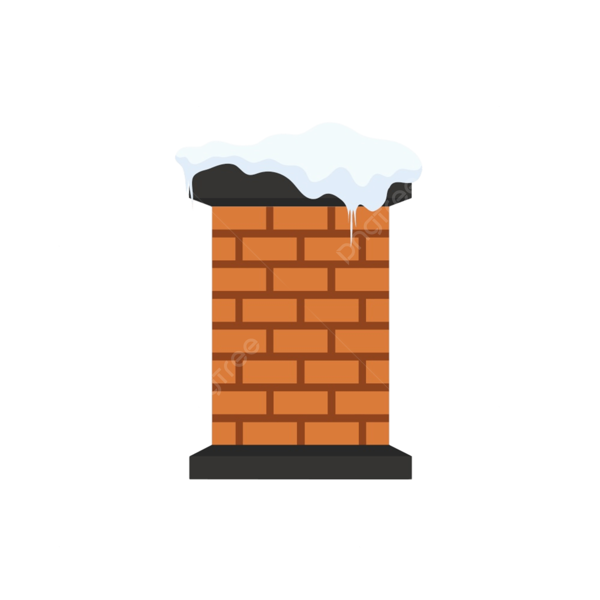 Chimenea de invierno con nieve para el diseão de decoraciãn de tarjetas de navidad png dibujos papa noel claus rojo png y vector para dcargar gratis
