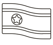 Asian flags coloring pages free coloring pages