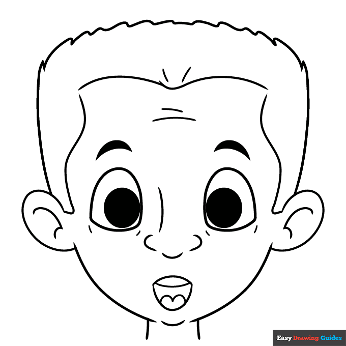 Free printable face coloring pages for kids