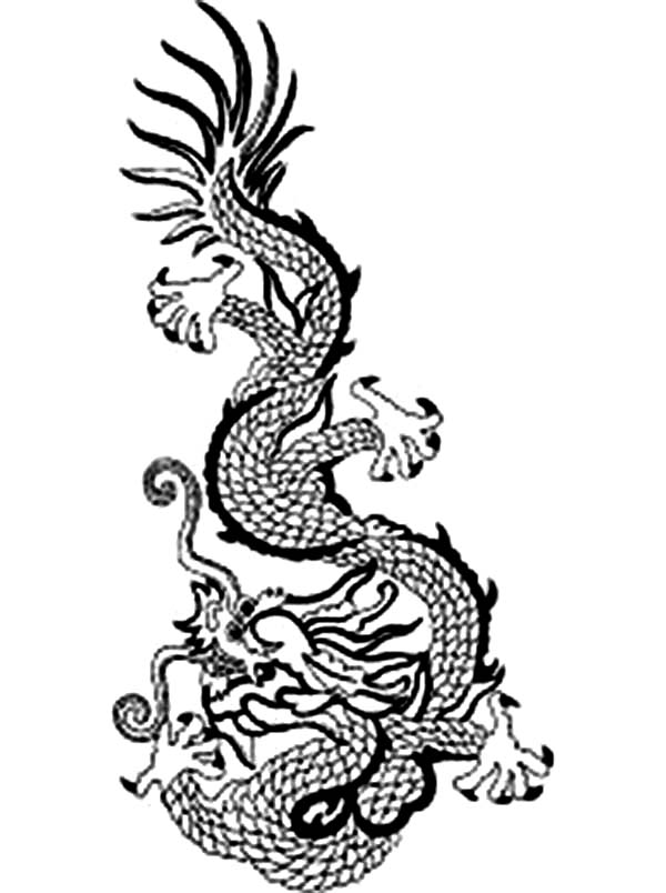 Dragon a popular symbol of ancient china emperor coloring page dragon coloring page ancient china coloring pages