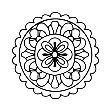 Premium vector traditional chinese moon cake happy mid autumn festival cakes have different patterns line vector illustration isolated on white background