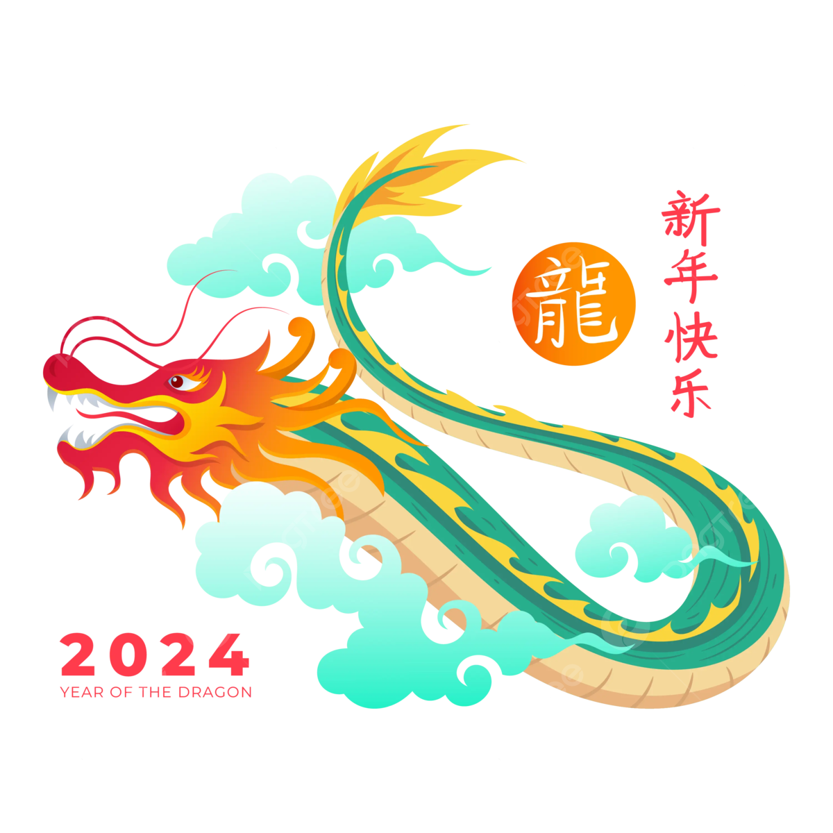 Dragon lunar new year chinese illustration vector year of the dragon chinese new year chinese zodiac png and vector with transparent background for free download