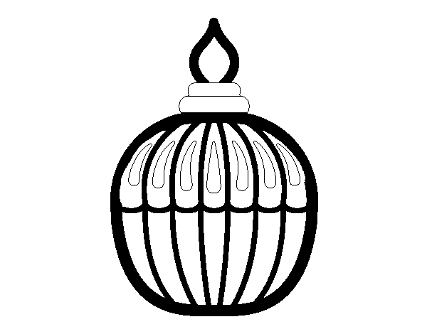 Sweet box coloring page